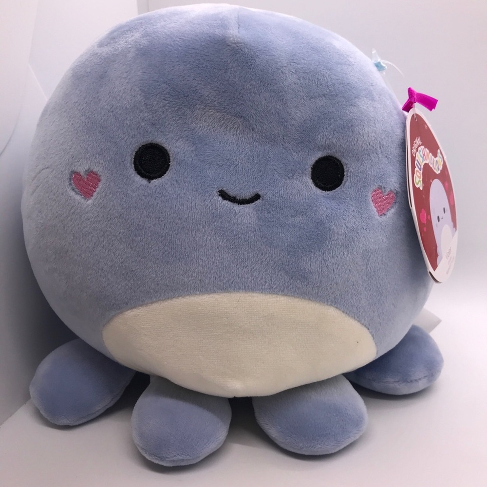 Squish mellows violet the purple octopus plush kelly toys